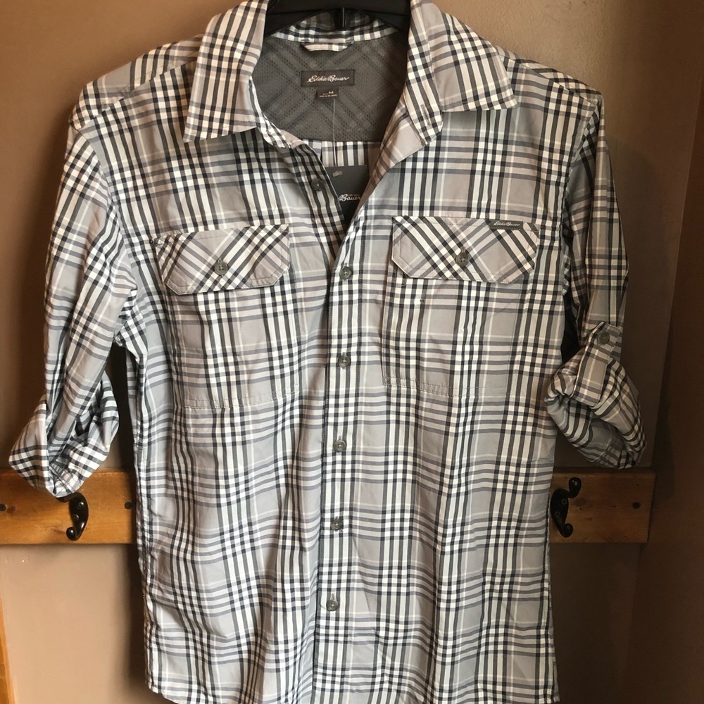 Mens Eddie Bauer Button Up